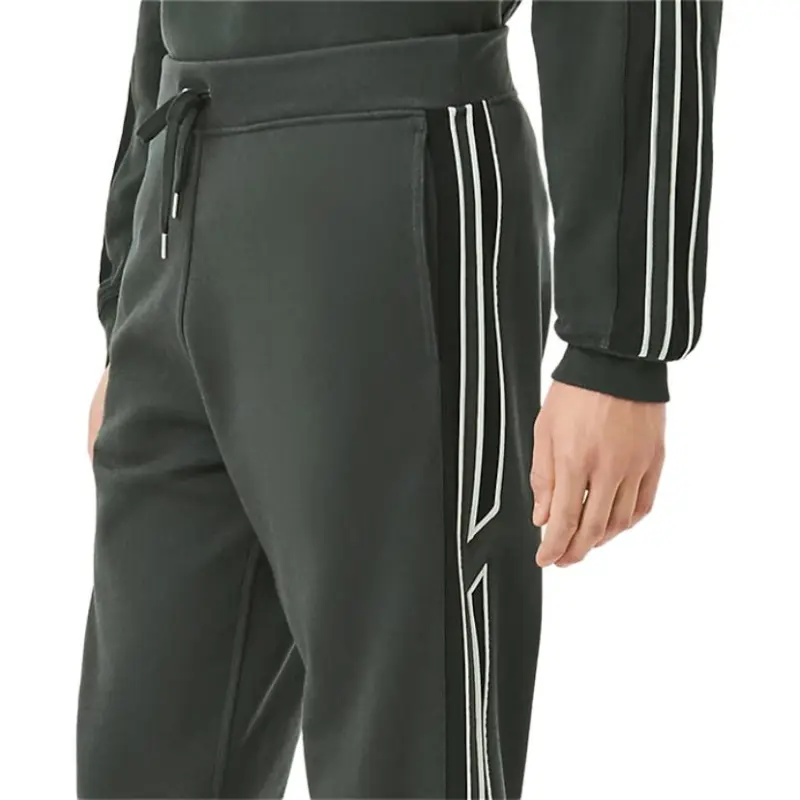 HERMES Knitted Sweatpants Men Green-6