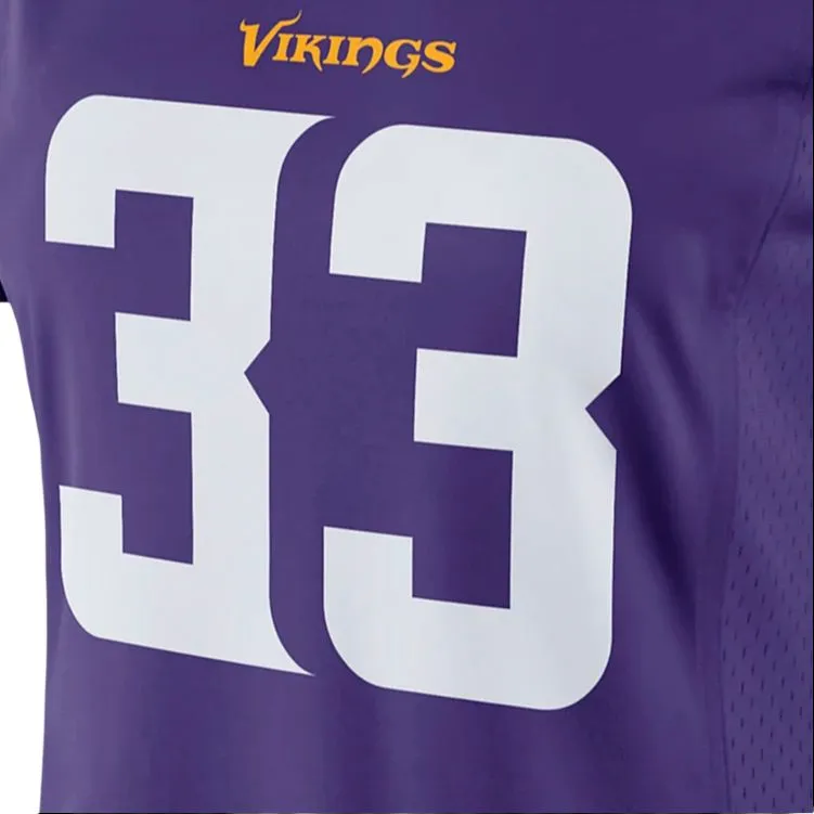 Nike Aaron Jones Minnesota Vikings Women's Nike Nfl Game Football Jersey-4