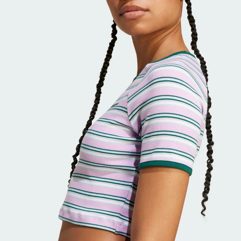 Adidas T Shirt Women's Blessing Light Purple-4