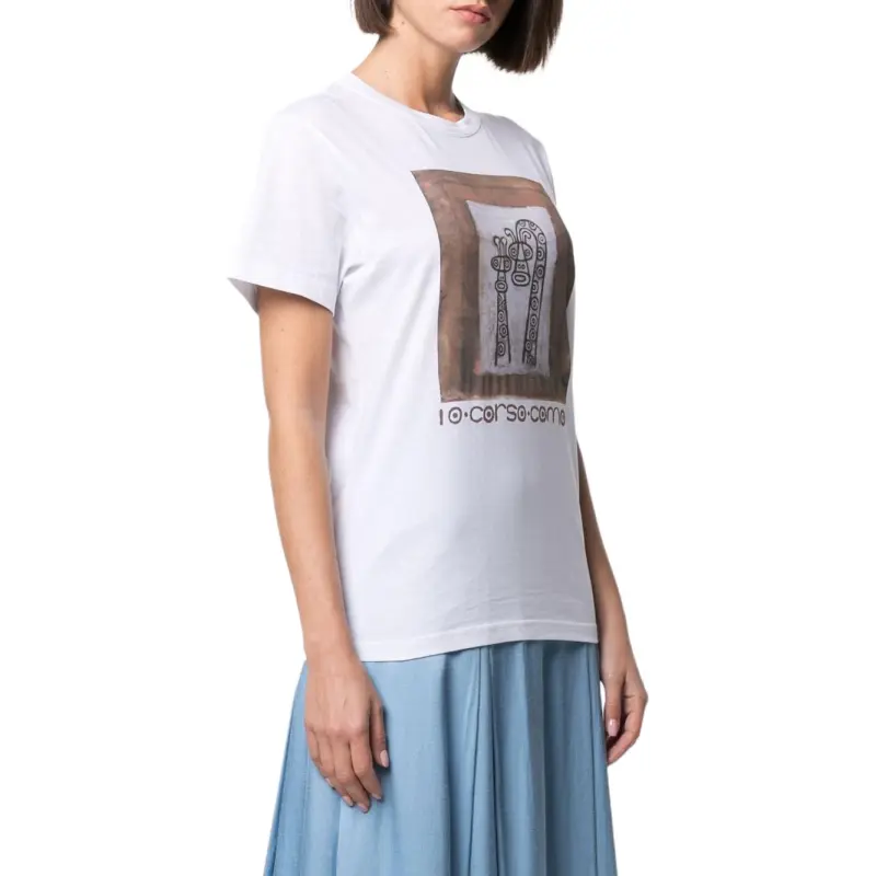 10 CORSO COMO Graphic print T shirt-2