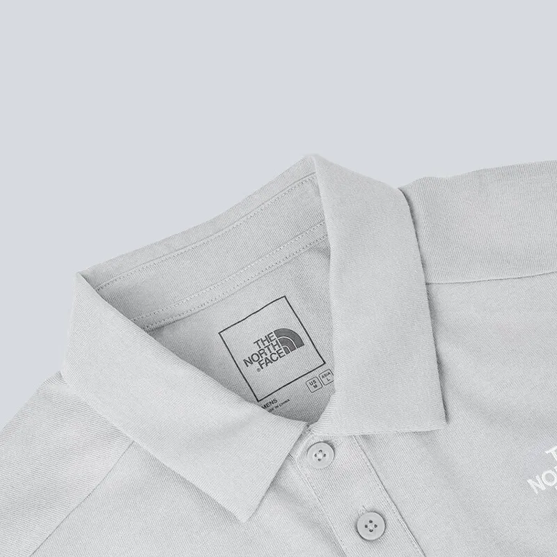 THE NORTH FACE City Outdoor Collection SS25 Polo Shirt Unisex Starlight Gray-2