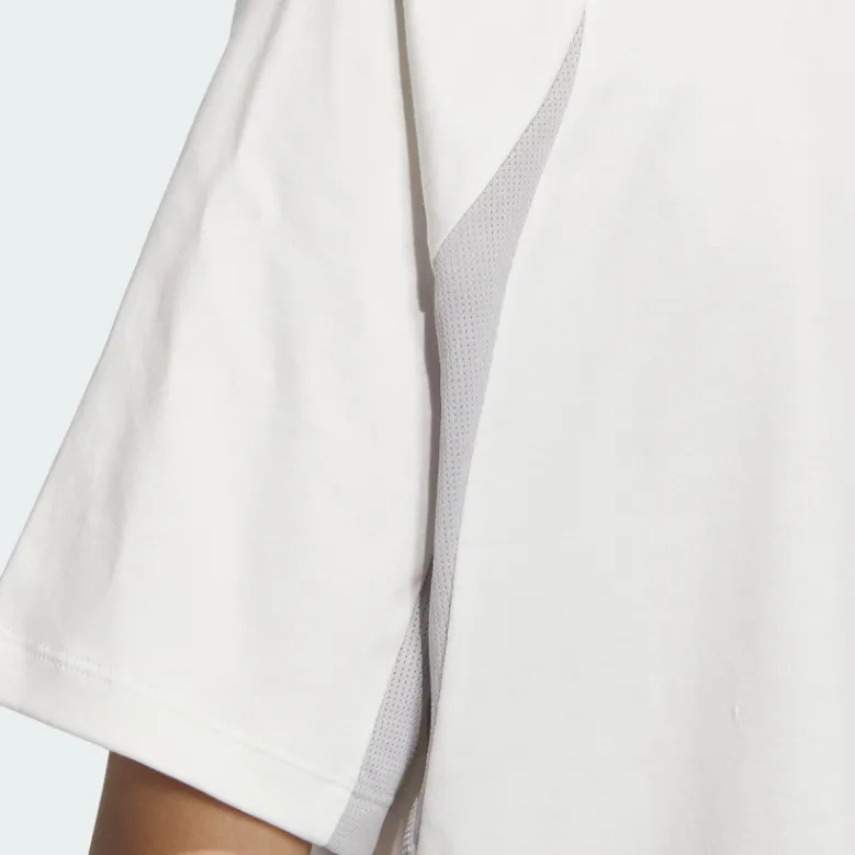 Adidas Raglan Sleeve T Shirt Women's Bright White-4