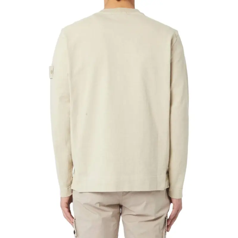 STONE ISLAND 611F3 Felpa Ghost Crewneck-3