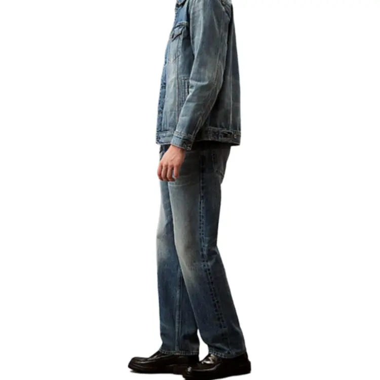 CALVIN KLEIN Jeans Europe Version Men's Alloy Indigo-3