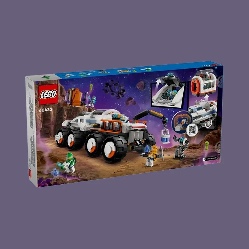 LEGO Command Rover And Crane Loader Building Blocks 60432-4