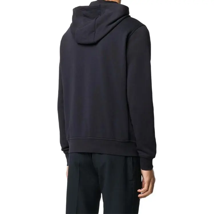 ARMANI EXCHANGE Logo Print Zipped Hoodie-2