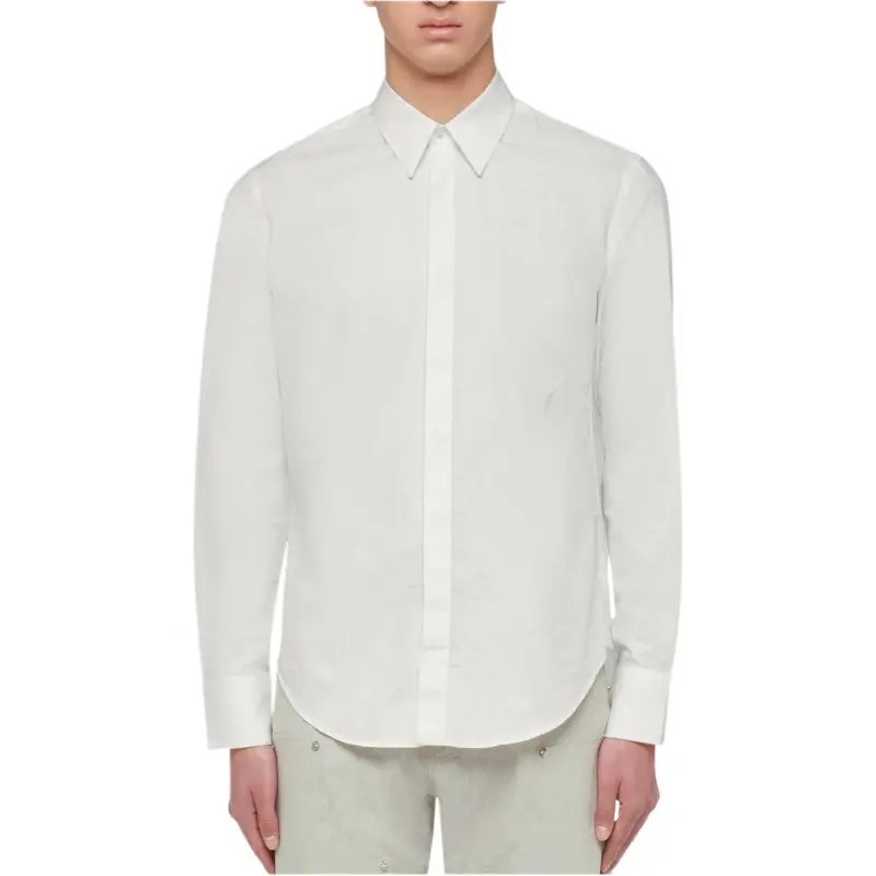 Ferragamo Shirts Men White-3