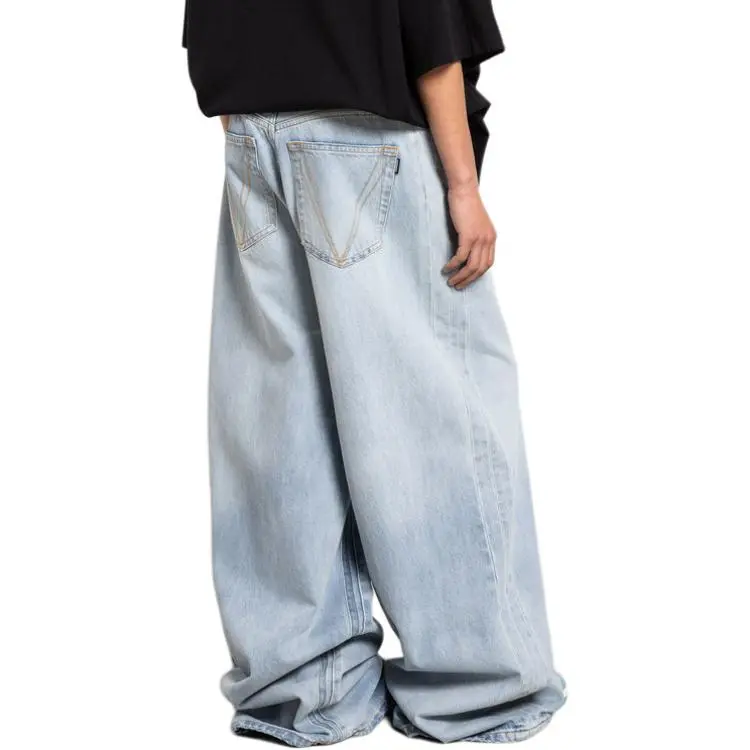 Vetements Logo Embellished Jeans-4