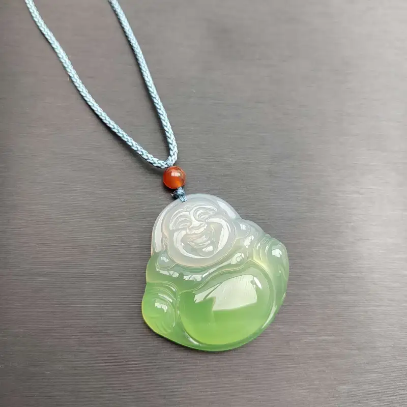 Gifts Chalcedony Jade Necklaces Unisex-3