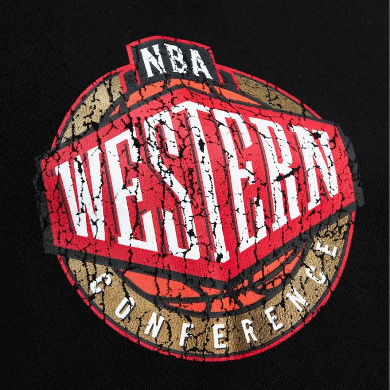 Mitchell & Ness x NBA San Antonio Spurs Team OG Sweatshirt Men's Black-3