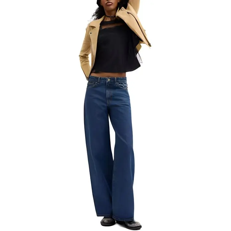 COACH Jeans Women's Dark Blue-1