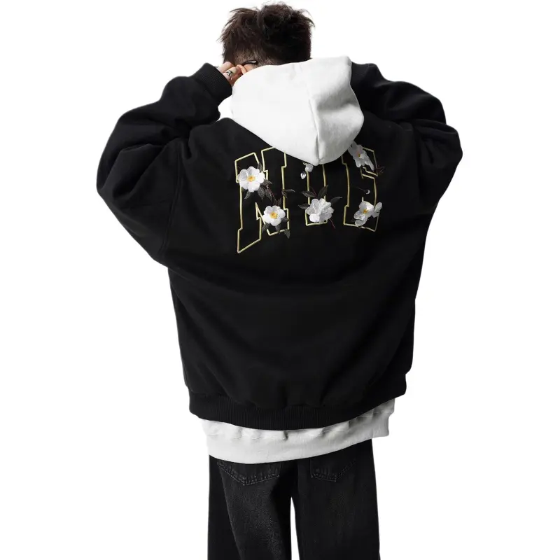 M MAICCO Design Letter Embroidery American Trendy Brand Windbreaker Jackets & Coats Unisex-23