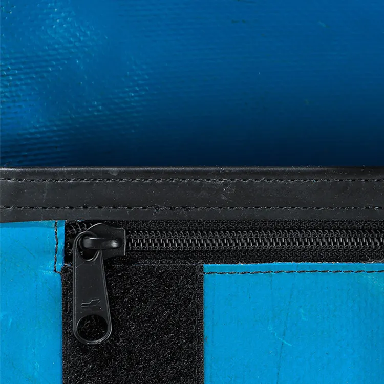 FREITAG Polyester Messenger Bag, Crossbody Bag, Shoulder Bag Unisex Blue Green-9