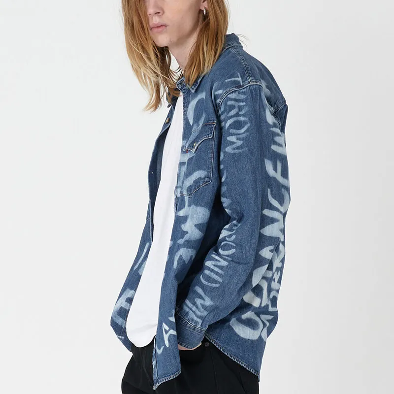 Levis Shirts Men Indigo Blue-4