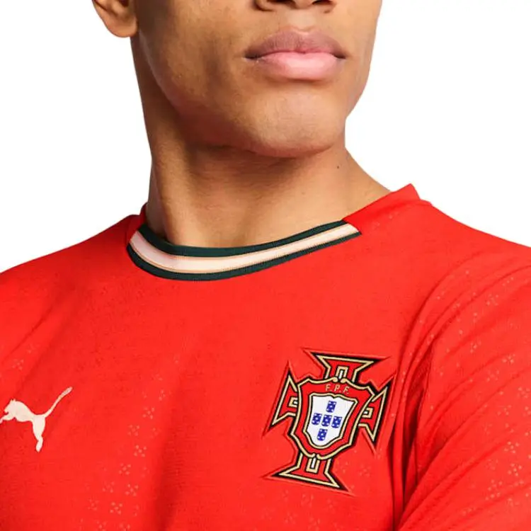 PUMA Portugal '25 Home Replica Men's Long Sleeve Jersey-3