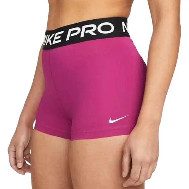 Nike Pro 3' 'Purple' Shorts-3
