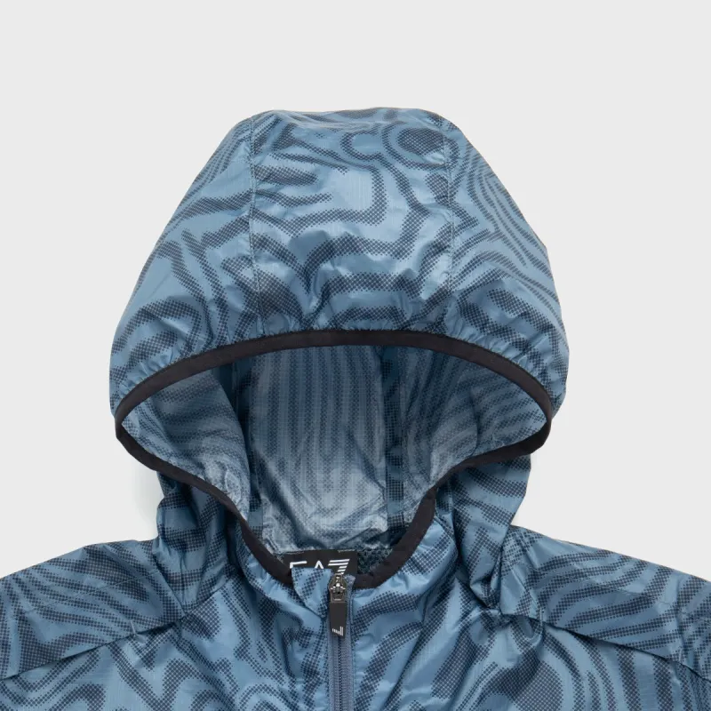 EMPORIO ARMANI EA7 SS22 Jackets Coats Men's Blue-4