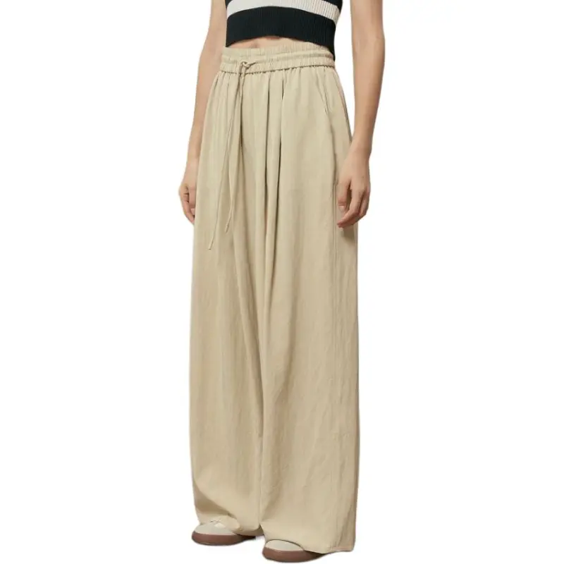 JESSYLINE Casual Pants Women's Khaki-3