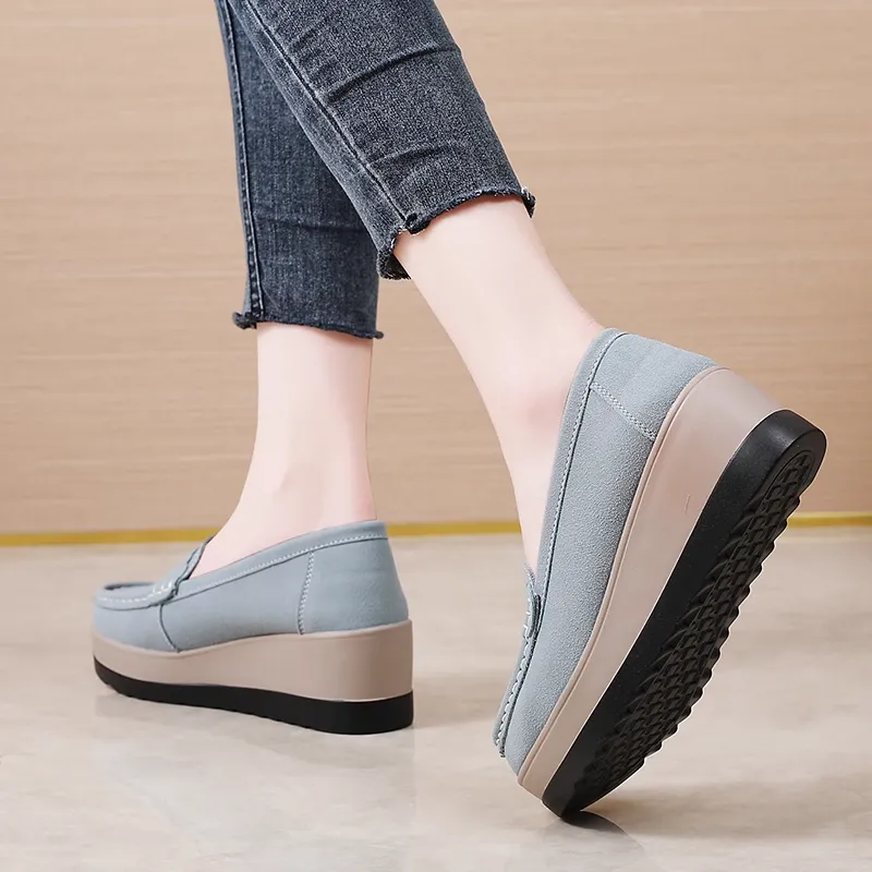 Reivanti Casual Single Shoes Women's Light Blue-4