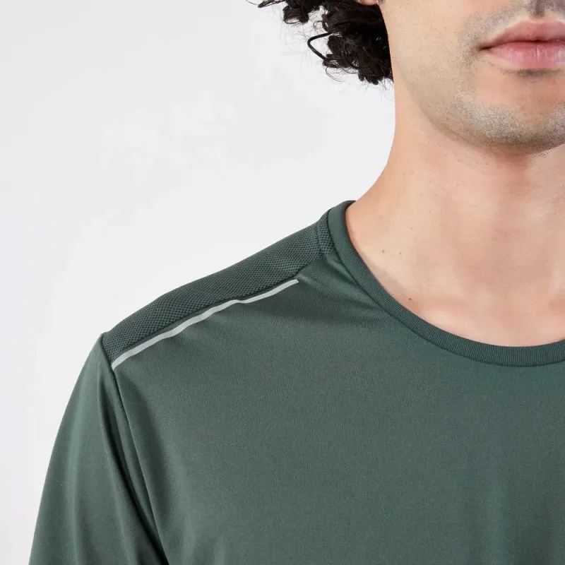DECATHLON T Shirt Men's Dark Green-1