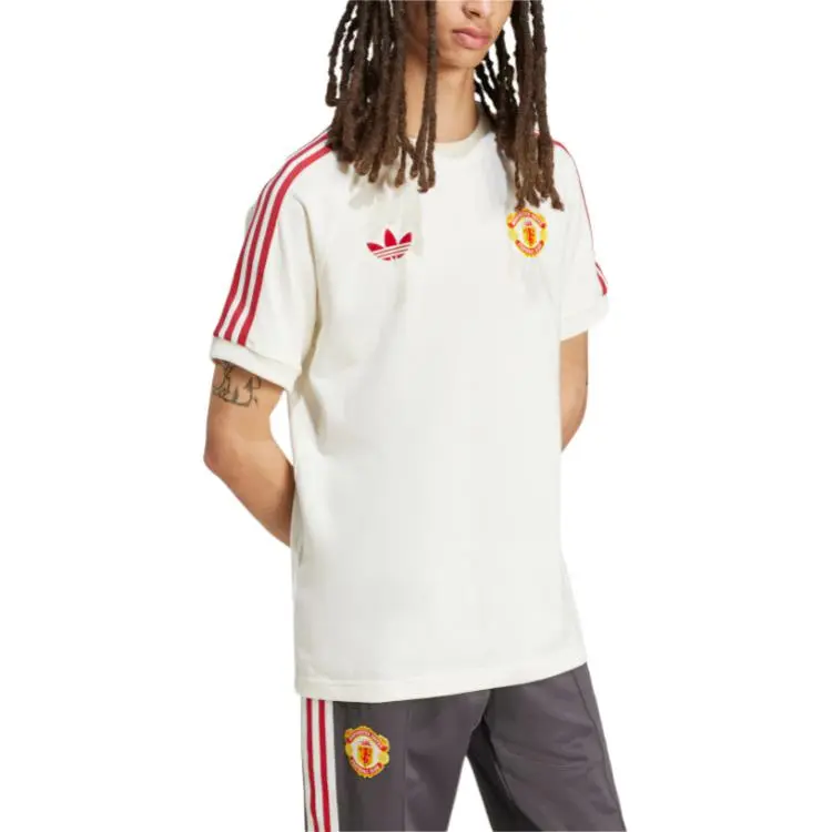Adidas Manchester United Fc Og 3 Stripe T shirt-4