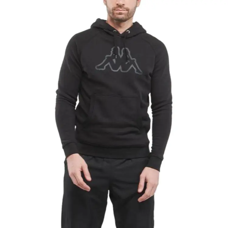 Kappa Sweatshirts Men Black-1