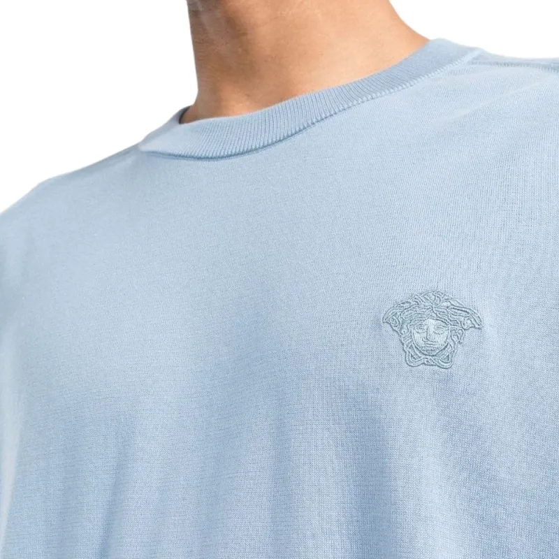 VERSACE Knitwear Men's Light Blue-4
