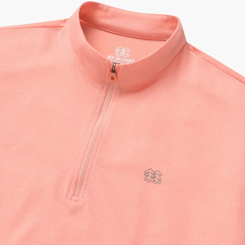 KOLON SPORT T Shirt Women's Light Orange-2