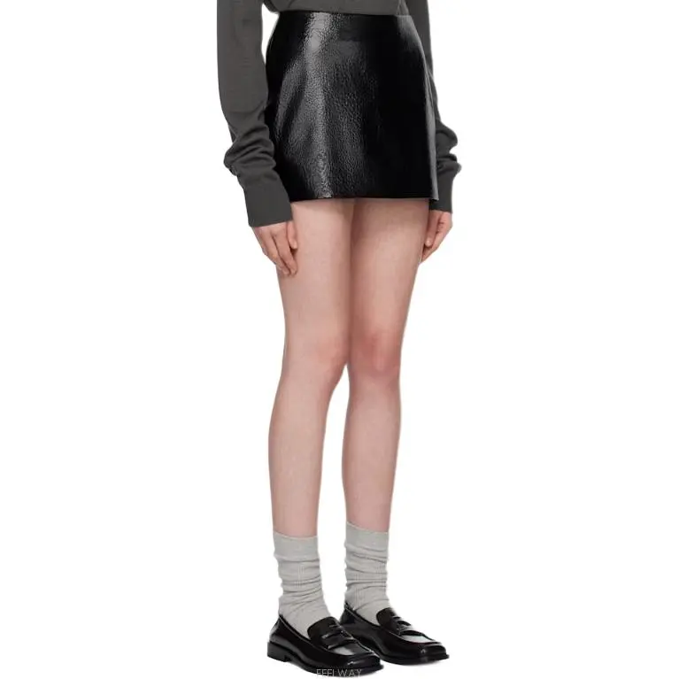 THE FRANKIE SHOP Casual Short Skirts Women's Black-2