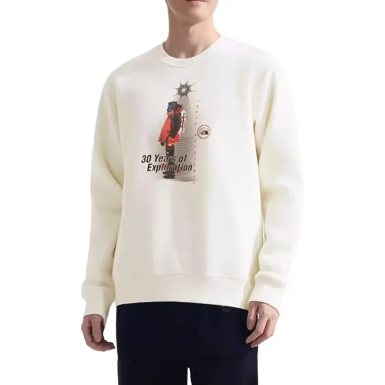 THE NORTH FACE City Outdoor Collection FW24 Sweatshirt Men's Dune White-1