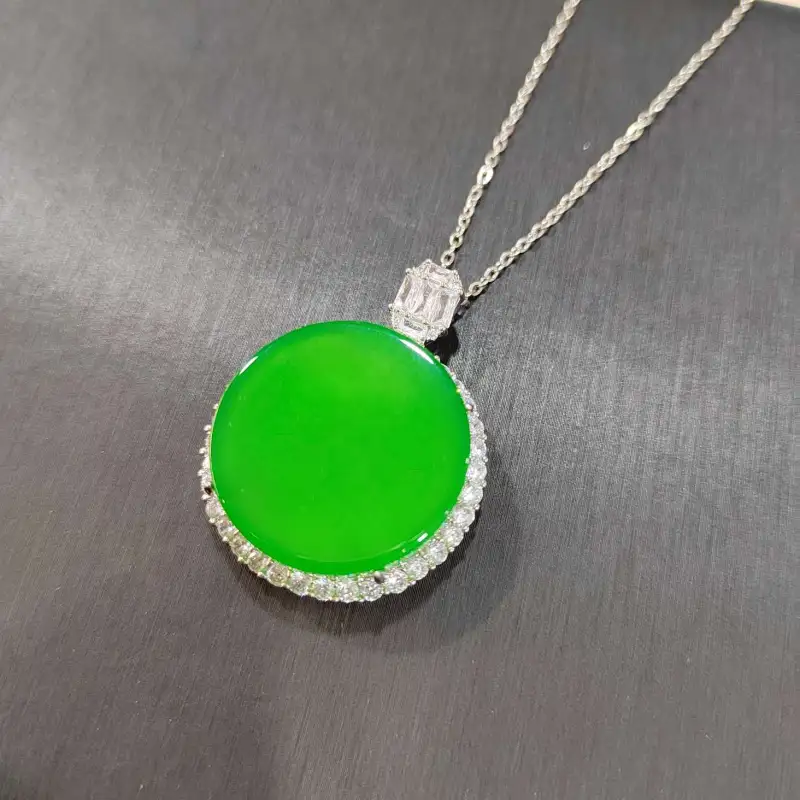 YOULING Chalcedony Jade Necklaces Unisex-4