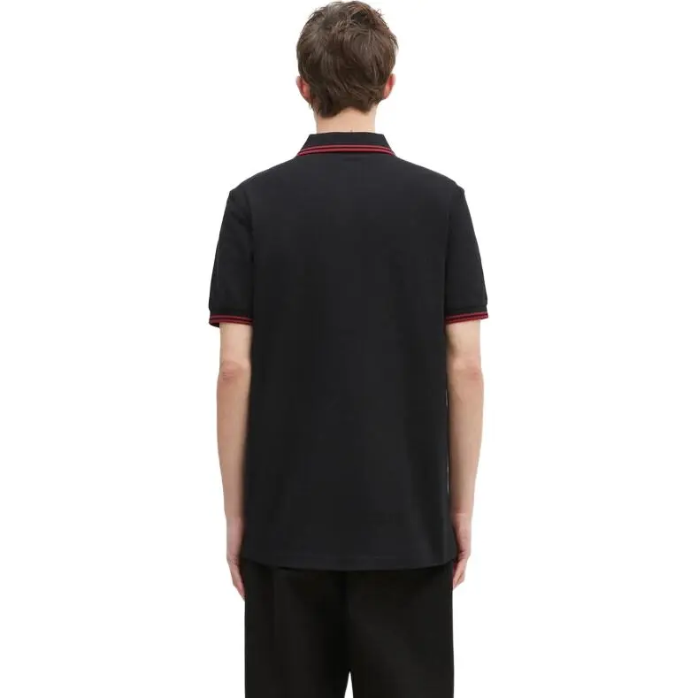 FRED PERRY Polo Shirt Men's Black-4