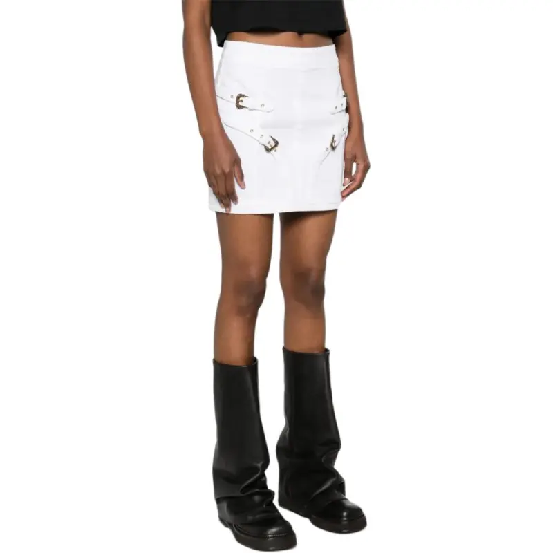 VERSACE JEANS COUTURE Denim Mini Skirt-3