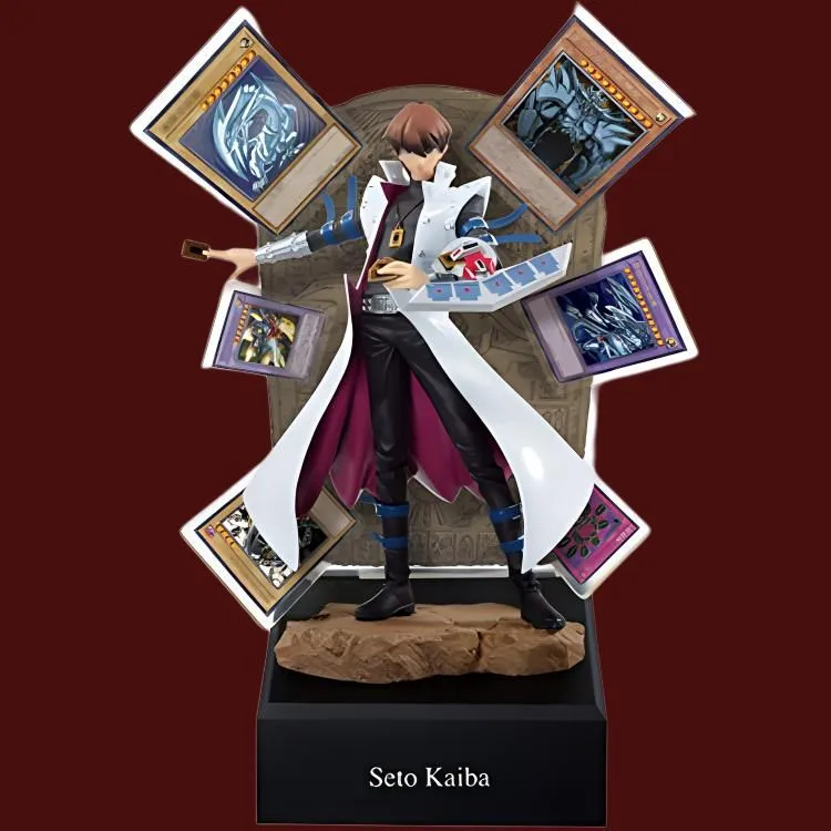 BANPRESTO Seto Kaiba Yu Gi Oh Series Glass Factory Ichiban Kuji Final Prize Seahorse Lazy Scale Figures-2