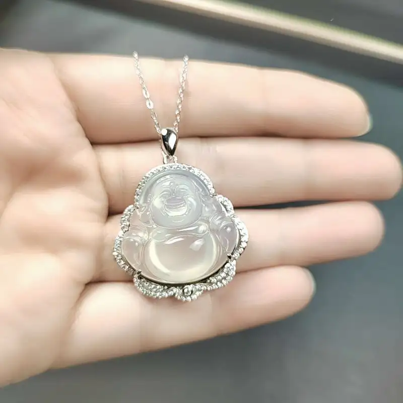 Gifts Chalcedony Necklaces Unisex-5