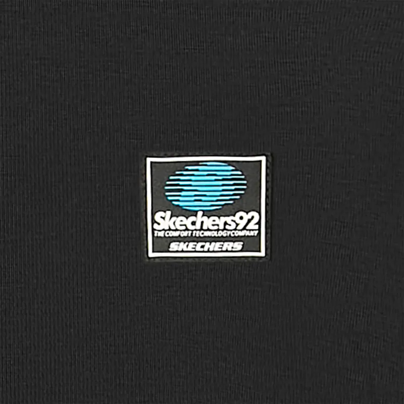 Skechers Leisure Sports Series T Shirt Unisex Carbon Black-2