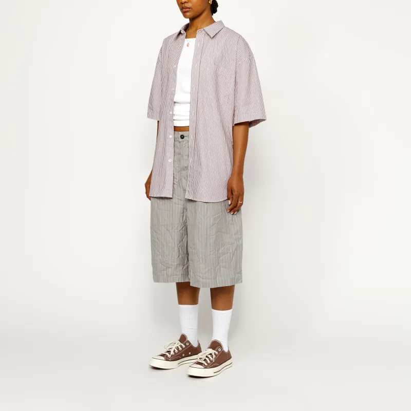 Stussy Boxy S/S Stripe 8 Ball Shirt-10