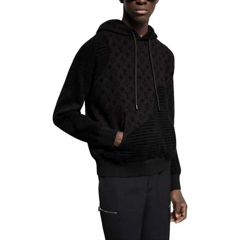LOUIS VUITTON Graphic Jacquard Hoodie-2
