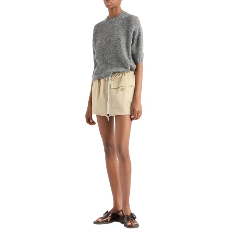 PRADA Re Nylon Mini Skirt-5