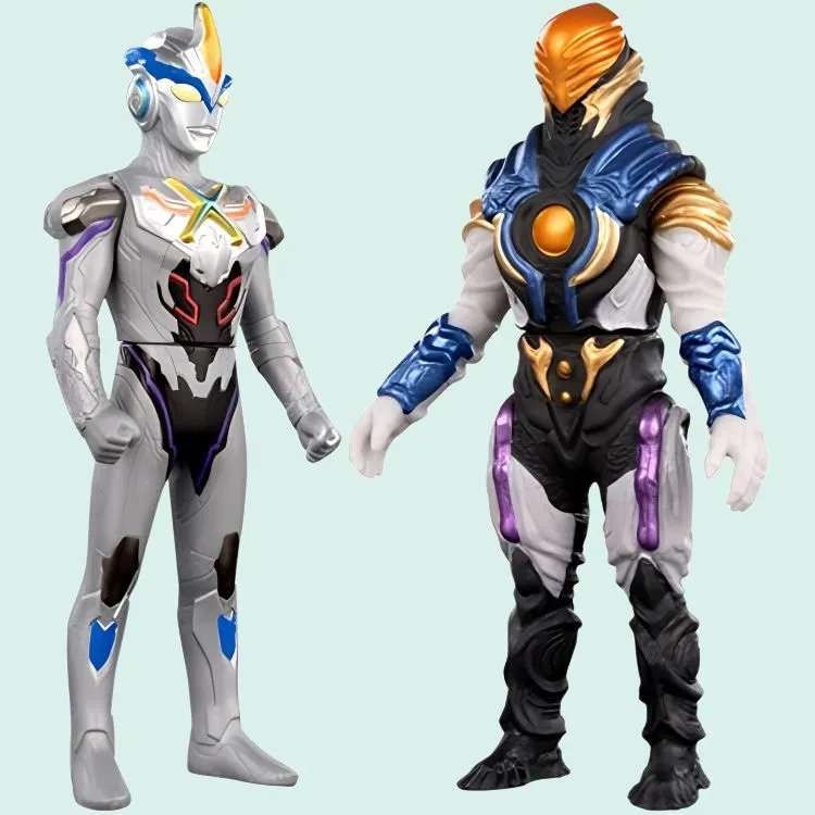 BANDAI Ultraman X Hero Toy Hyper Battle Grade Rize Scale Figures Small Size-3