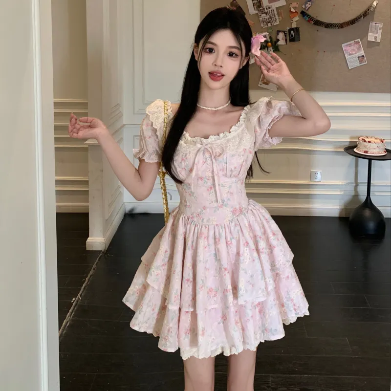 GULIANFEI Short Sleeved Dress Women's-2