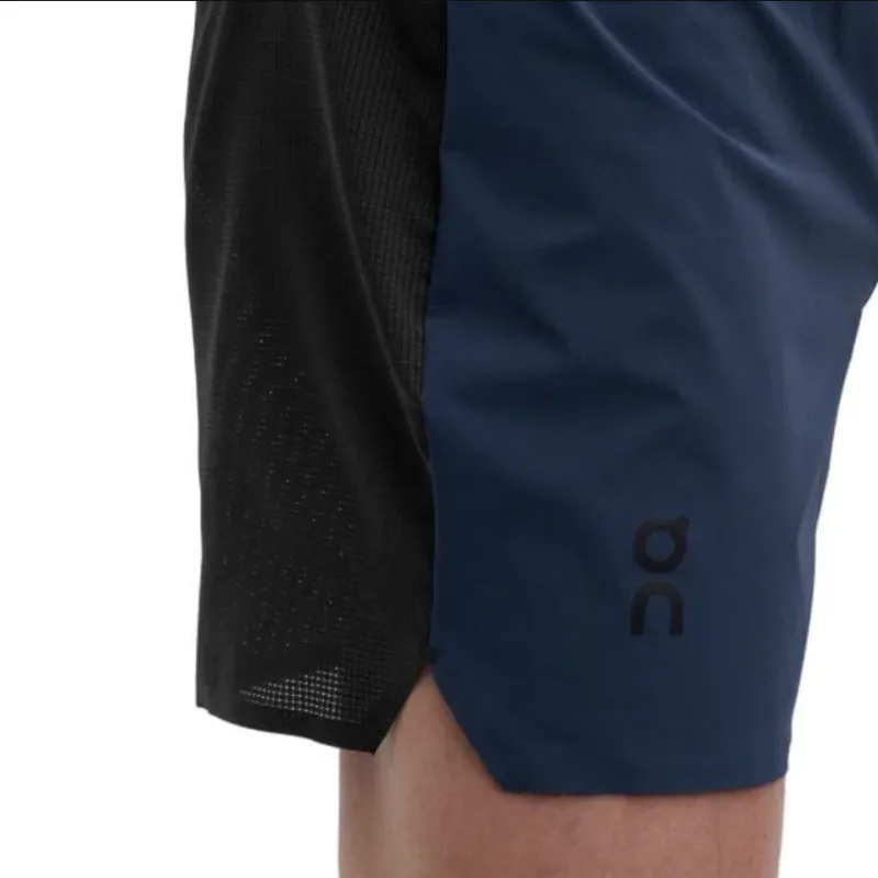 On Lightweight Shorts Sports Shorts Men's Denim Black-3
