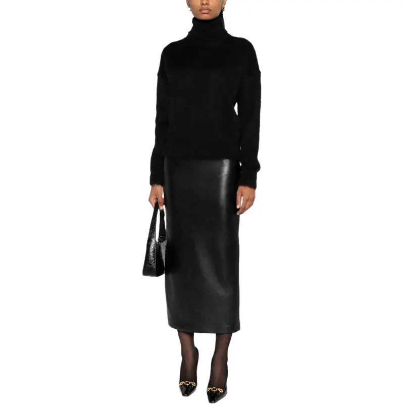 SAINT LAURENT Turtleneck Long Sleeved Jumper-2