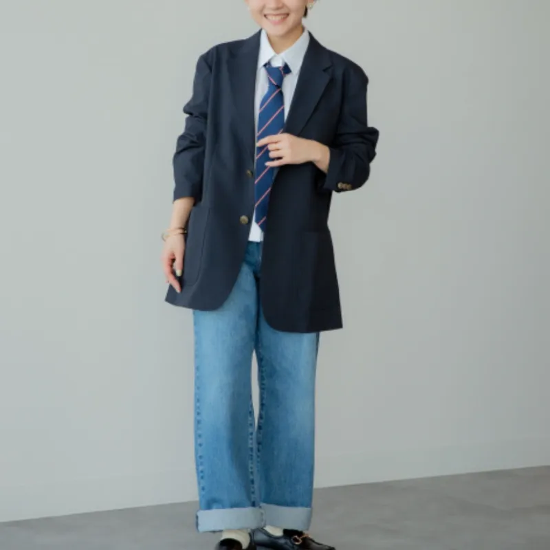 UNIQLO x JW Anderson SS24 Jeans Women's Blue-3