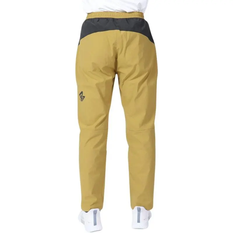 Asics Casual Pants Men's Mustard Yellow-1