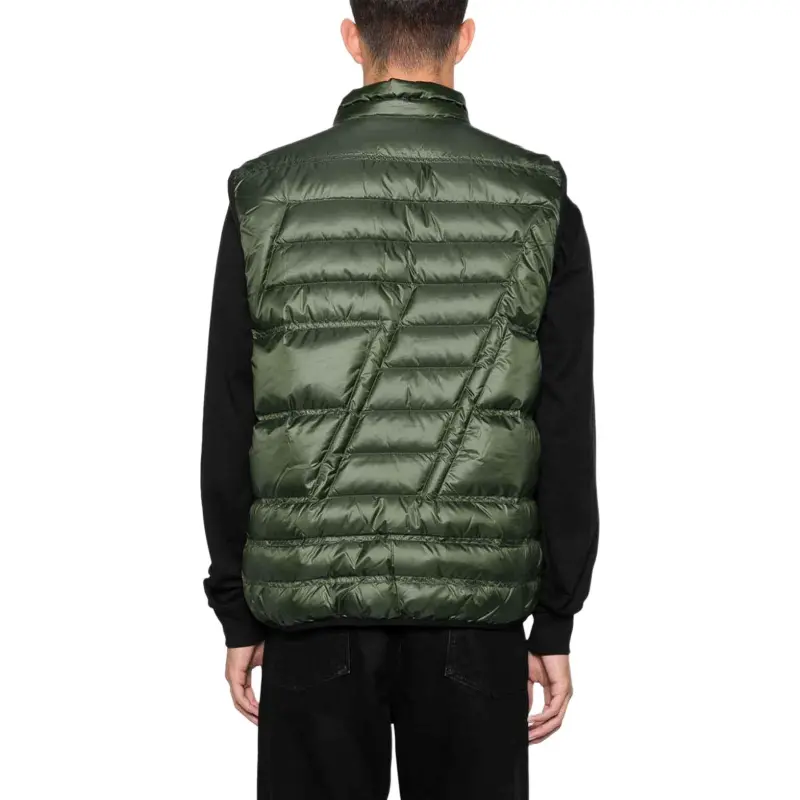 EMPORIO ARMANI EA7 SS24 Down Jacket Men's Army Green-3