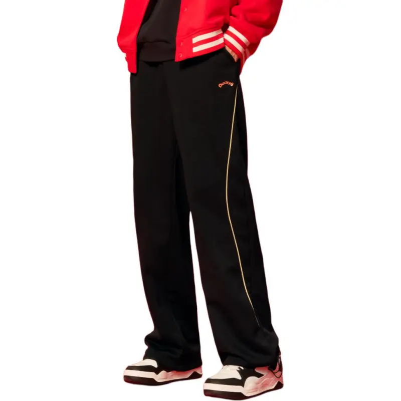 361° x XIAOLIUYA,LIANMINGKUAN Life Collection Knitted Sweatpants Unisex Super Black-2