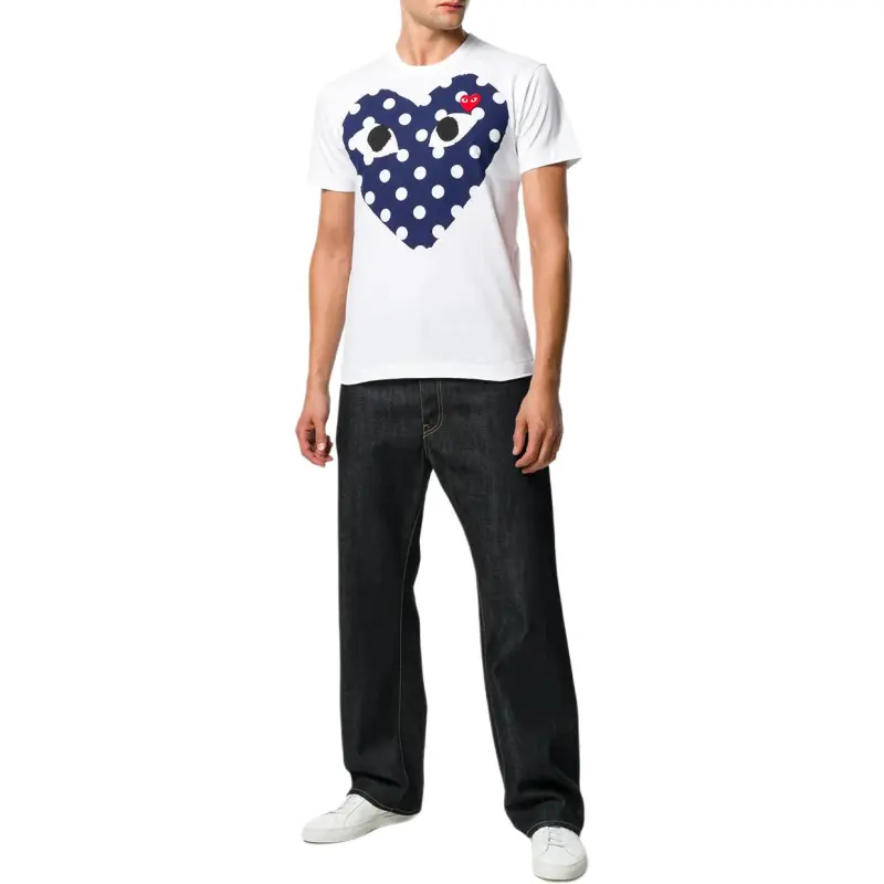 CDG Play T Shirts Men-3