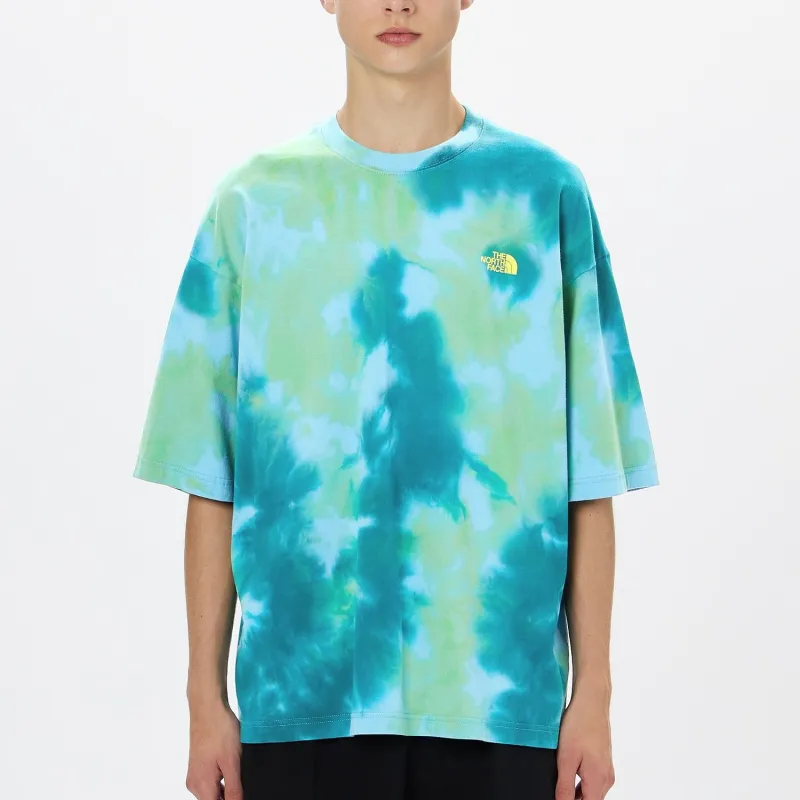 THE NORTH FACE T-Shirt Unisex Intermittent Spring Water Color-2