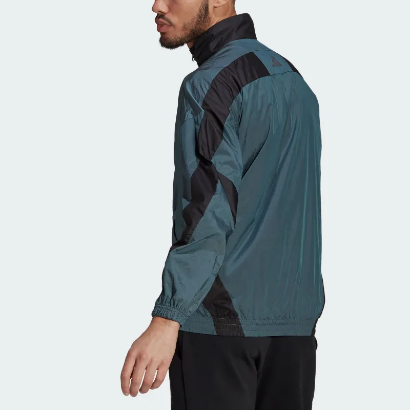 Adidas Sportswear WOVEN TRACK Jackets Coats Men's Blue/Black Color-1